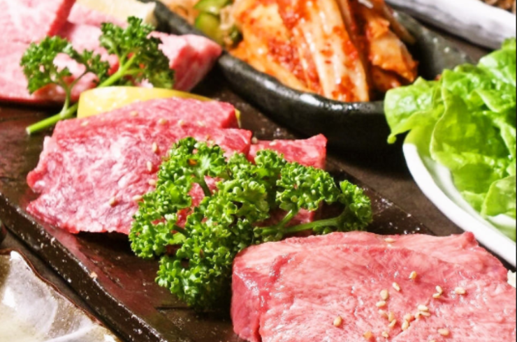 焼肉120分食べ放題Bコース 飲み放題付き【8,980円】　[忘新年会/接待/宴会]